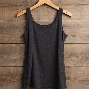 NorthCrest Size XL Size 18 Grey Cotton Polyester Tank Top